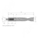 Сверло глухое D=10мм, L=70мм, LH, серия Standard 9021970, фото 1