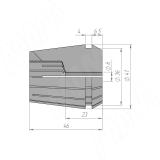 Цанга ER40 6 мм COL-ER40-D6, фото 1