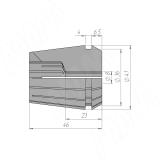 Цанга ER40 8 мм COL-ER40-D8, фото 1
