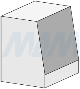 Форма обработки фрезой для обработки фасок H=11.10, S=8, Z=2, α = 15 (артикул C105-15-11S8)