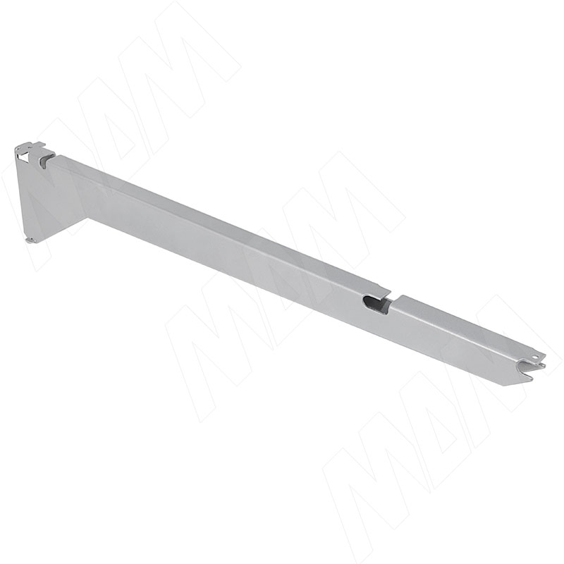 HOME SPACE полкодержатель для сетчатых полок, 300 мм, металлик (HS2302MT)