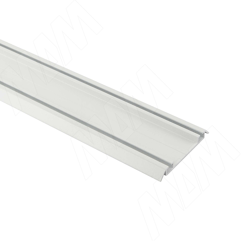 

INTEGRO Направляющая нижняя белый матовый, L-6000 (IN06100A), INTEGRO Направляющая нижняя белый матовый, L-6000