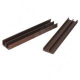 Профиль Ш-образный коричн. (верх+низ) L-2750 14-008