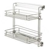 ELITE Корзина для белья, 2-х уровн. выдв., крепл./бок. правое, плавн.закр. ACL2SMDXALVG