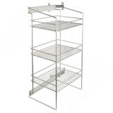 DREAM Корзина для белья, 3-х уровн. выдв., крепл./бок., для шкафа глубиной 360мм ACL3P36GS