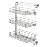 ELITE Корзина для белья, 3-х уровн. выдв., крепл./бок. правое, плавн.закр. ACL3SMDXALVG