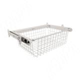 BELLE Корзина для белья, 700 мм, глубина 350 мм, белый, полн. выдв. BE70BA35WH