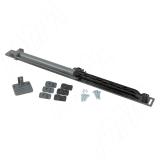 INTEGRO Доводчик для двери до 80 кг, правый, 6 монт. площадок, 1 стопор (активатор) DA1080R