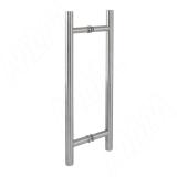 Laguna ручка-рейлинг для стеклянных дверей 8-12 мм, нержавеющая сталь, L400, D19, C298 DHR400L298SS