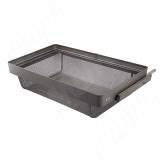 ESENTA Корзина для белья, 900 мм, графит, плавн. закр.