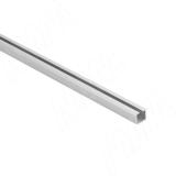 FORTE Направляющая верхняя врезная, серебро, L-3000 FOR01PRS3