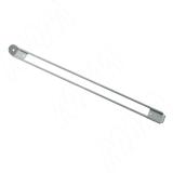 Скоба опорная для сетчатой полки, металлик серебристый ФПС 071-40.26-СБ