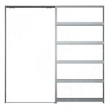 GUSTAVSON STARK Пенал для одной двери, толщина 100 мм GUST100S