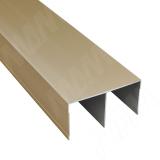 Направляющая верхняя золото L=6200 №9 ЛАЙТ 3390