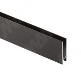 INTEGRO Горизонтальный профиль нижний графит (краска), L-6000