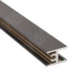 INTEGRO WOODLINE Горизонтальный профиль верхний Дуб Феррара, L-6000 IN11145F