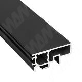 PS19 Вертик. профиль-ручка станд., черный (анод), L-3000