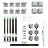 PRIDE комплект роликов, аксессуаров и доводчиков на 3 двери (ролики, кронштейны, доводчики, активаторы) PR3DKITSM