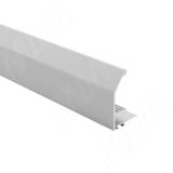 Профиль-ручка для фасада 18 мм, серебро, L-3000 PR4001PR-S3