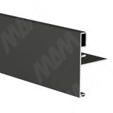 Профиль-ручка широк., для фасада 18 мм, черный, L-6000 PR480949PR