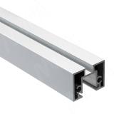 PS65 Горизонтальный профиль верх/низ, серебро, L-2000