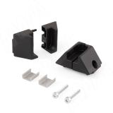 SLIM держатель для штанги, компл. из двух держателей, черный