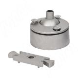 SLIM крепление к потолку с изменением угла, серебро