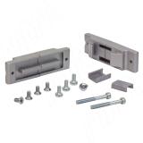 SLIM коннектор для креплений VIBO, компл. на 1 полку, серебро