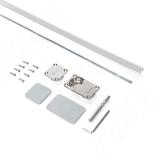 Корректор фасада, врезной, регулировка в чашке корректора, L 1910-2330 мм, серый STR003GR