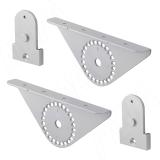 UNICO полкодержатель наклонный, серебро