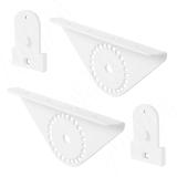 UNICO полкодержатель наклонный, белый