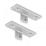 UNICO полкодержатель 70 мм, серебро