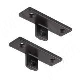 UNICO полкодержатель 70 мм, черный