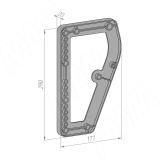 Расширитель для пантографа SUPERLIFT, черный 152/A-BL, фото 1