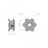 BAMBOO Гайка забивная BM0554N, фото 1