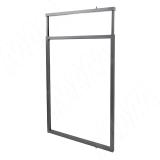 ESENTA Поворотная обувница, 6 полок, 1070-1270 мм, графит ESRSH6GP, фото 2