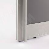 INTEGRO Профиль-ручка SLIM серебро (анод), L-5400 IN01156A, фото 1