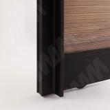 INTEGRO Профиль-ручка SLIM черный (анод), L-5400 IN05156A, фото 1