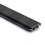 SLIM Несущий профиль под светодиодную ленту, черный (анод), L-3000 мм SL3520PR-BL, фото 1