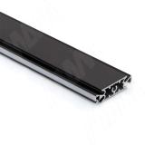 SLIM Несущий профиль под светодиодную ленту, черный (анод), L-3000 мм SL3520PR-BL, фото 2