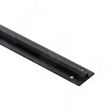 Корректор фасада, врезной/накладной, регулировка сверху, L-2600 мм, черный STR002BL, фото 1