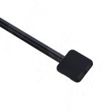 Корректор фасада, врезной, регулировка в чашке корректора, L 1910-2330 мм, черный STR003BL, фото 2