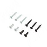 UNICO угловое соединение с креплением к стене/потолку,  черный UN795A12BL, фото 1