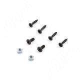 UNICO полкодержатель 150 мм, черный UN795A150BL, фото 1