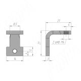 UNICO Уголок соединительный UN795ACOR, фото 3