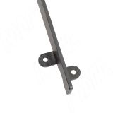 VERTIKO Кронштейн наклонный для деревянной полки 25 мм, центральный, графит, L-400 мм VR40SR25CGP, фото 2