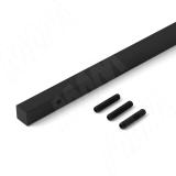 VERTIKO Профиль передний для полки под обувь, черный, L-600 мм VR6010SPBL, фото 1