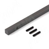 VERTIKO Профиль передний для полки под обувь, графит, L-600 мм VR6010SPGP, фото 1