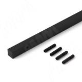 VERTIKO Профиль передний для полки под обувь, черный, L-900 мм VR9010SPBL, фото 1