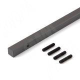 VERTIKO Профиль передний для полки под обувь, графит, L-900 мм VR9010SPGP, фото 1